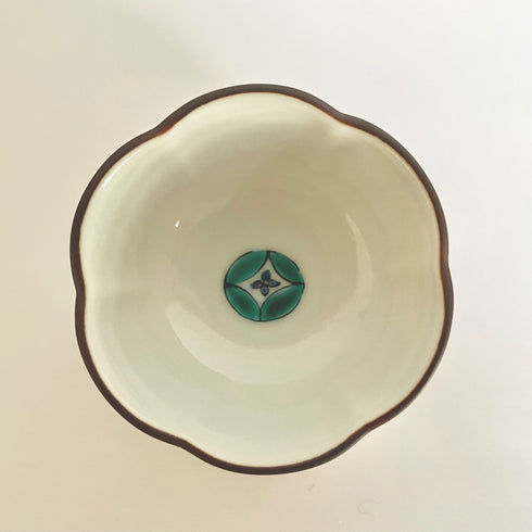 赤絵金彩ドット小鉢