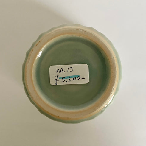 鳥のカップ(ブルー)