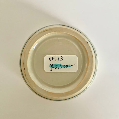 鳥と唐草模様カップ(小)