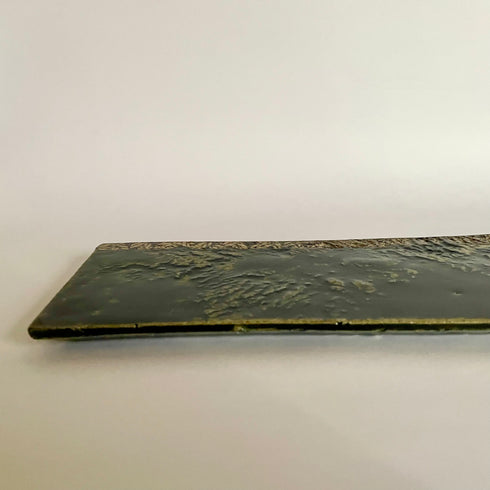 織部長方皿(細型)