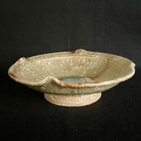 伊賀焼輪花中鉢