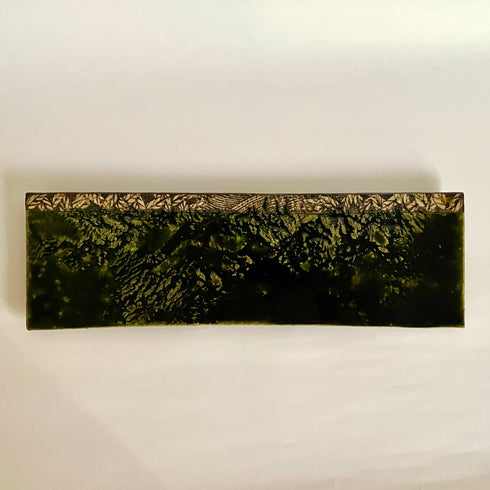 織部長方皿(細型)