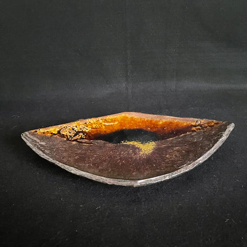 古瀬戸ひし形皿