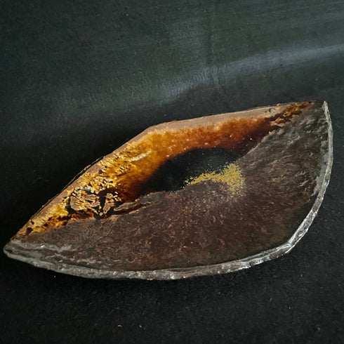 古瀬戸ひし形皿