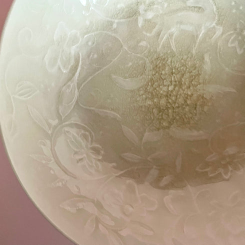 黄月光釉ガーデン6寸鉢