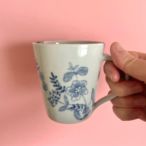 更紗紋マグカップ