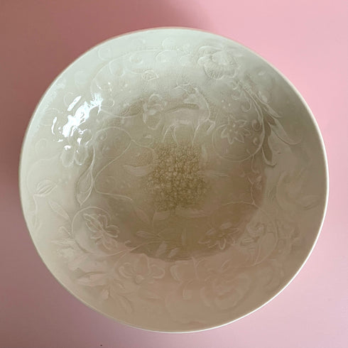 黄月光釉ガーデン6寸鉢